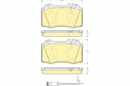 Комплект тормозных колодок GIRLING 6115432