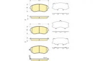 Комплект тормозных колодок GIRLING 6133719