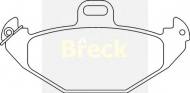Комплект тормозных колодок BRECK 21965 00