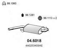 Амортизатор ASSO 04.6018