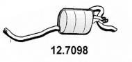 Амортизатор ASSO 12.7098