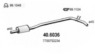 Амортизатор ASSO 40.6036