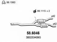 Амортизатор ASSO 58.6046