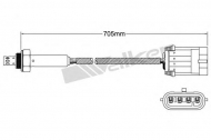 Датчик WALKER PRODUCTS 250-24806