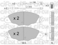 Комплект тормозных колодок CIFAM 822-334-0