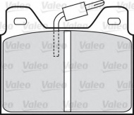 Комплект тормозных колодок VALEO 598193