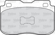 Комплект тормозных колодок VALEO 551007