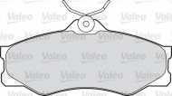 Комплект тормозных колодок VALEO 540412