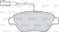 Комплект тормозных колодок VALEO 598670