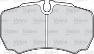Комплект тормозных колодок VALEO 541705