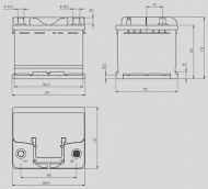 Аккумулятор OPEN PARTS MB045L1.10