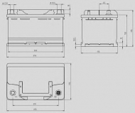 Аккумулятор OPEN PARTS MB072L3.10
