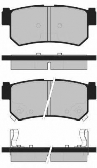 Комплект тормозных колодок Brake ENGINEERING PA1727