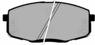 Комплект тормозных колодок Brake ENGINEERING PA1867