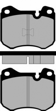 Комплект тормозных колодок Brake ENGINEERING PA397