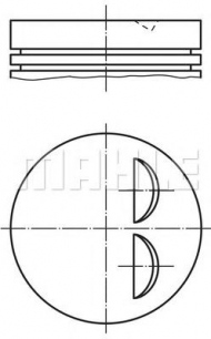 Поршень PERFECT CIRCLE 56 14468 0