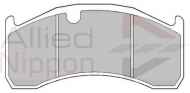 Комплект тормозных колодок COMLINE ACV051KPX