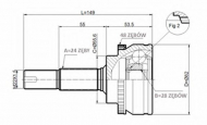 Шарнирный комплект STATIM C.586