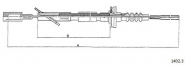 Трос CABOR 1402.3