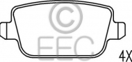 Комплект тормозных колодок EEC BRP1532