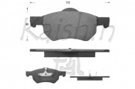 Комплект тормозных колодок KAISHIN D10056