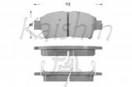 Комплект тормозных колодок KAISHIN D2174