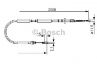 Трос BOSCH 1 987 477 923