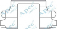 Комплектующие APEC braking KIT420