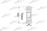 Шарнирный комплект PATRON PCV3019