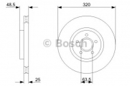 Тормозной диск BOSCH 0 986 479 310