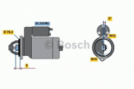 Стартер BOSCH 0 001 108 156