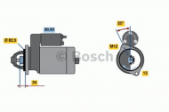 Стартер BOSCH 0 001 208 208