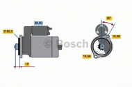 Стартер BOSCH 0 986 014 231