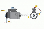 Стартер BOSCH 0 986 018 551