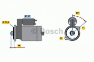 Стартер BOSCH 0 986 019 051