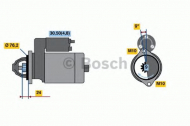 Стартер BOSCH 0 986 021 510