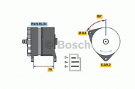 Генератор BOSCH 0 986 044 581