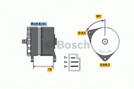 Генератор BOSCH 0 986 044 641