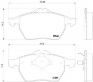 Комплект тормозных колодок HELLA PAGID 8DB 355 008-001