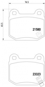 Комплект тормозных колодок HELLA PAGID 8DB 355 010-691