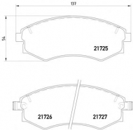 Комплект тормозных колодок HELLA PAGID 8DB 355 012-161