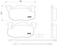 Комплект тормозных колодок HELLA PAGID 8DB 355 019-141