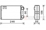 Теплообменник VAN WEZEL 06006426