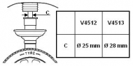 Амортизатор MONROE V4513