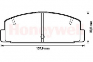 Комплект тормозных колодок BENDIX 572193B