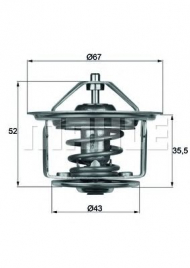 Термостат BEHR THERMOT-TRONIK TX 17 75D