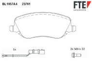 Комплект тормозных колодок FTE BL1957A4