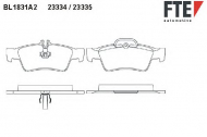 Комплект тормозных колодок FTE BL1831A2