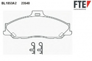 Комплект тормозных колодок FTE BL1853A2