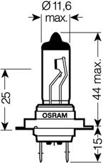 Лампа накаливания OSRAM 64210NBU